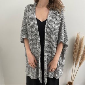 Oversized Knit Kimono-Style Sweater by Primark - S
